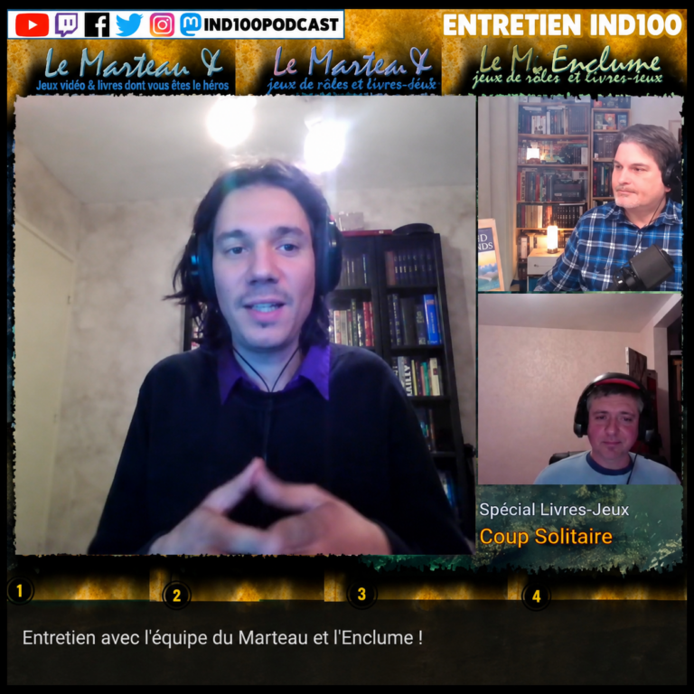 Entretien Ind100 — Le Marteau et l’Enclume !